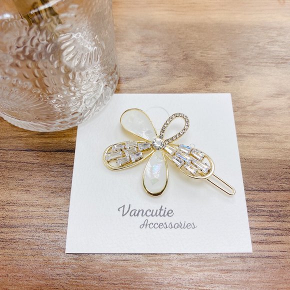 Five Petals Flower Hair Clip - Picture 3 of 3